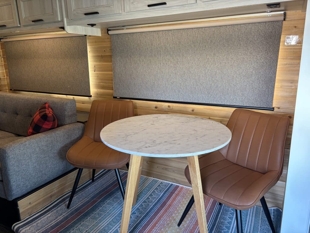 Class C Sunseeker interior